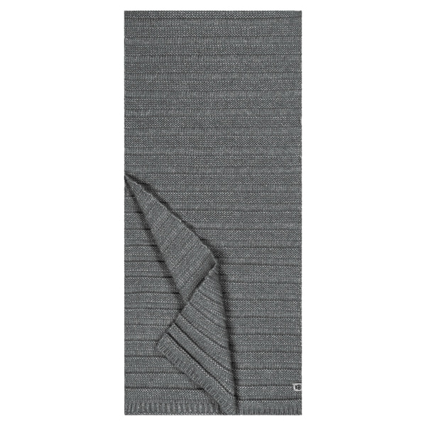 Ripple Jacquard Schal 40x175 - anthracite