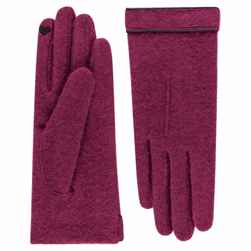 Leather Piping Touch - berry