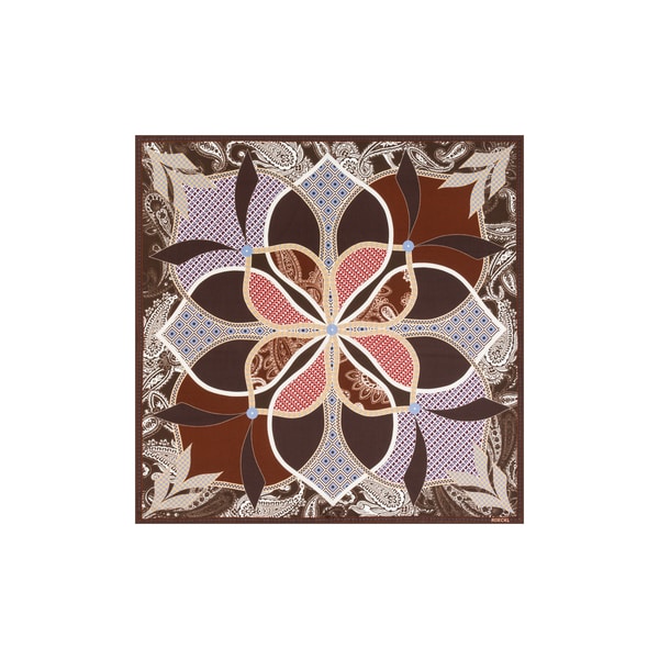 Flower mandala 64x64 - multi coffee