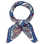 Vibrant Paisley 90x90  - multi blue