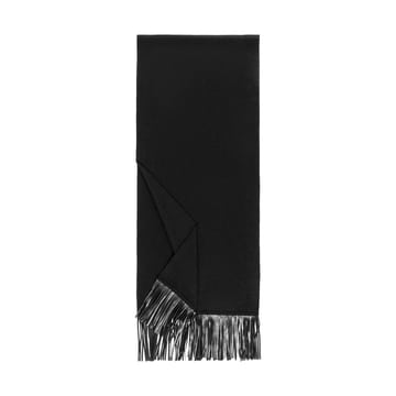 Wool Fringes 35x180 - black