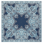 Paisley Reflection 90x90  - multi navy