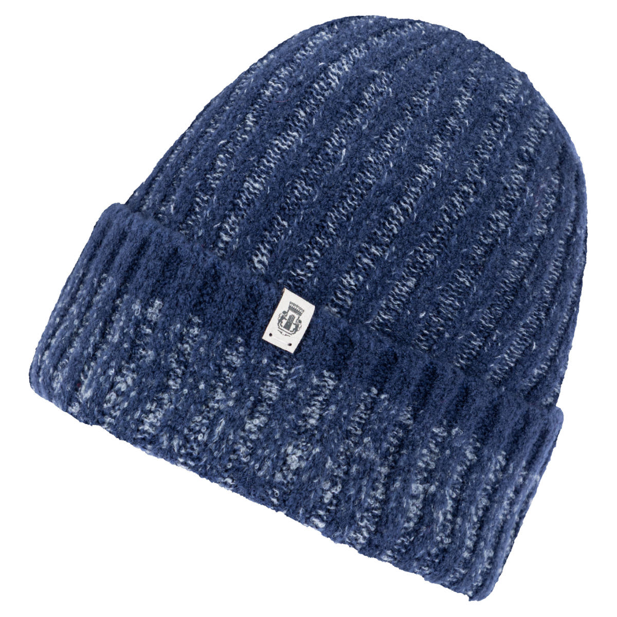 Mouliné Stripes Mütze - multi blue