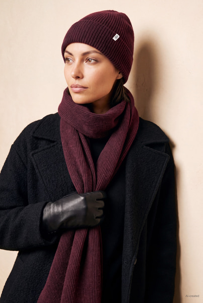 Manhattan Mütze - mulberry