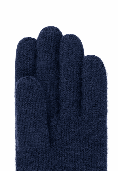 Walkhandschuh mit Kaschmir - navy