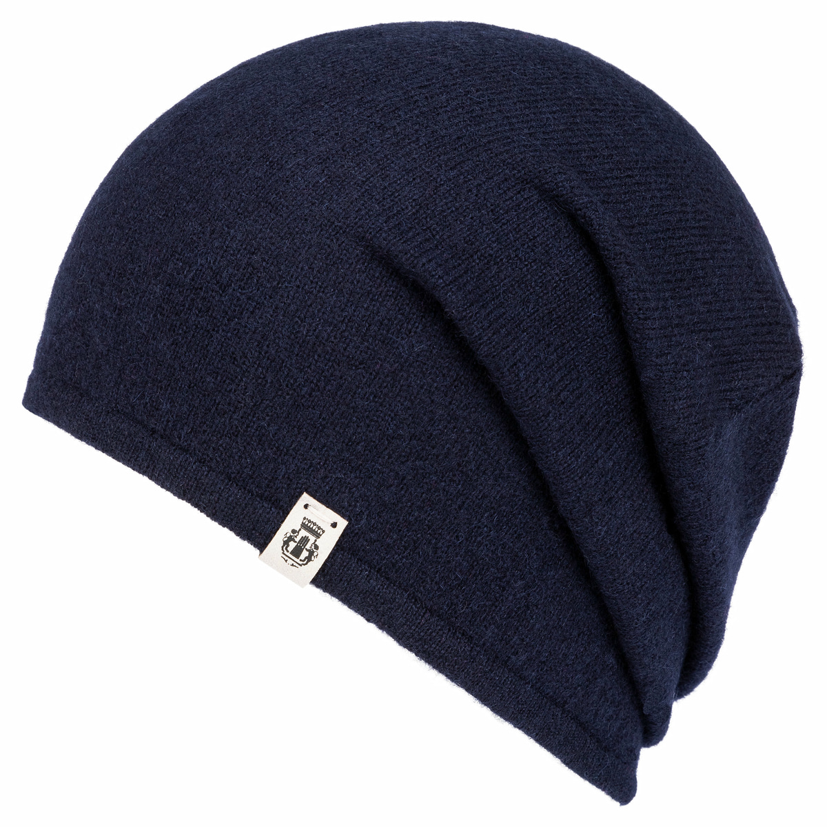 Business Cashmere Muetze - navy