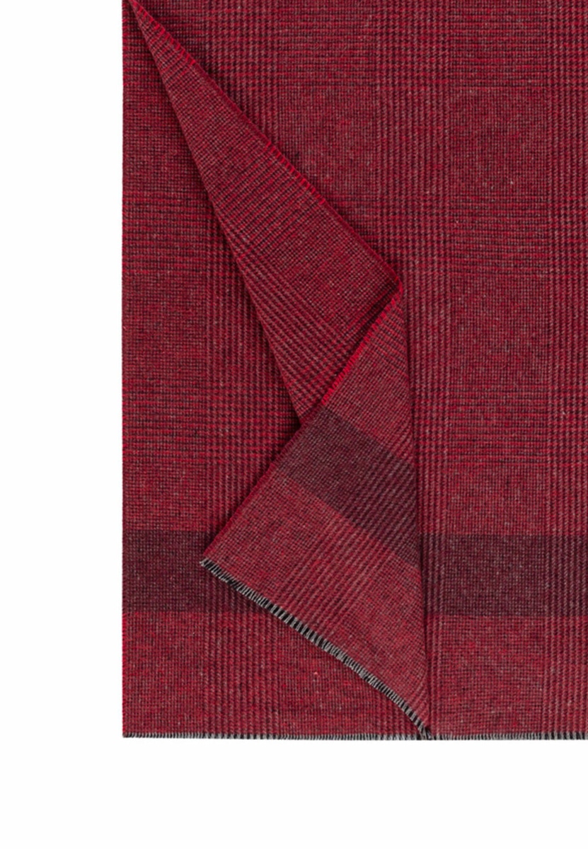 Cotton Check 40x180 - classic red