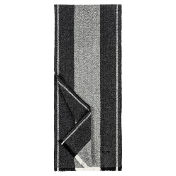 Urban Wool Stripes 37x180 - black/white