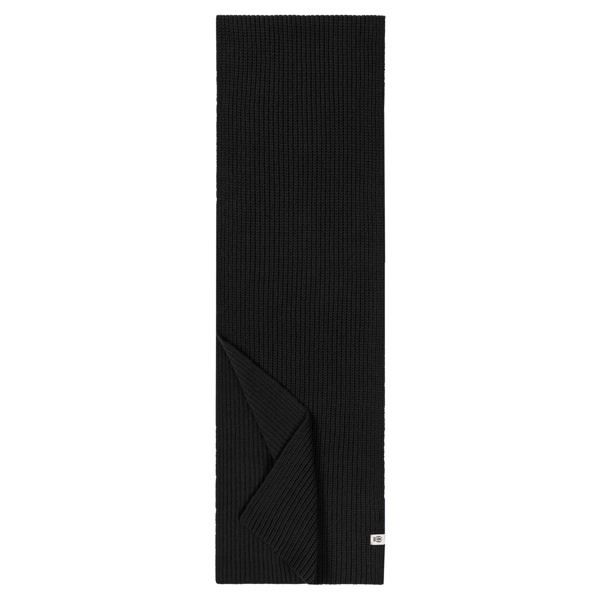 Klassischer Strickschal  - black