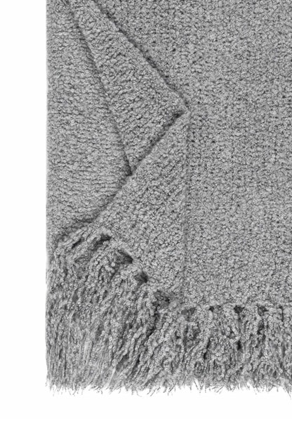 Classic Bouclé Schal 35x180 - flanell