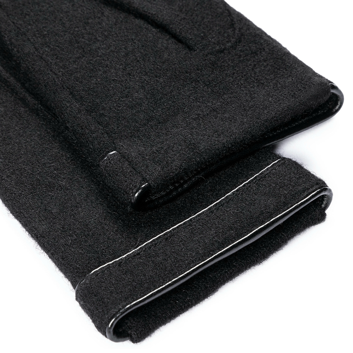 Leather Piping Touch - black