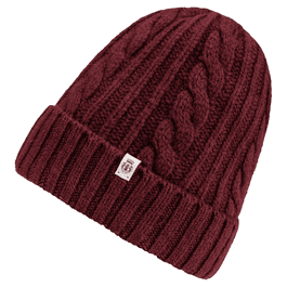 Cabled Charm Mütze - mulberry im ROECKL Online Shop