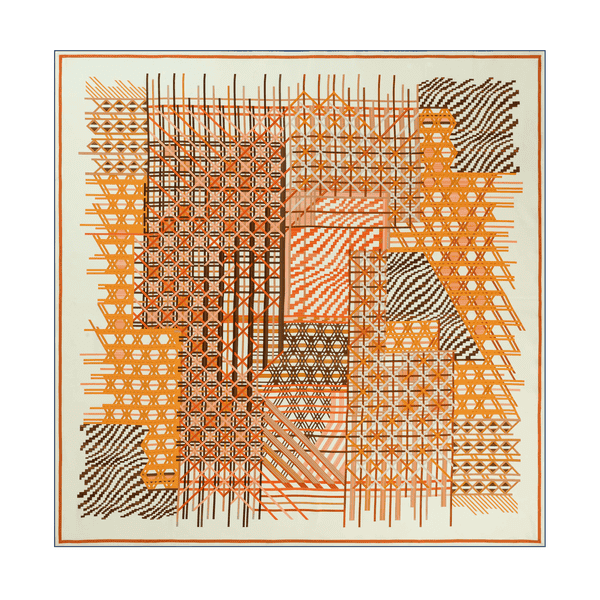 Dolores 106x106  - multi amber