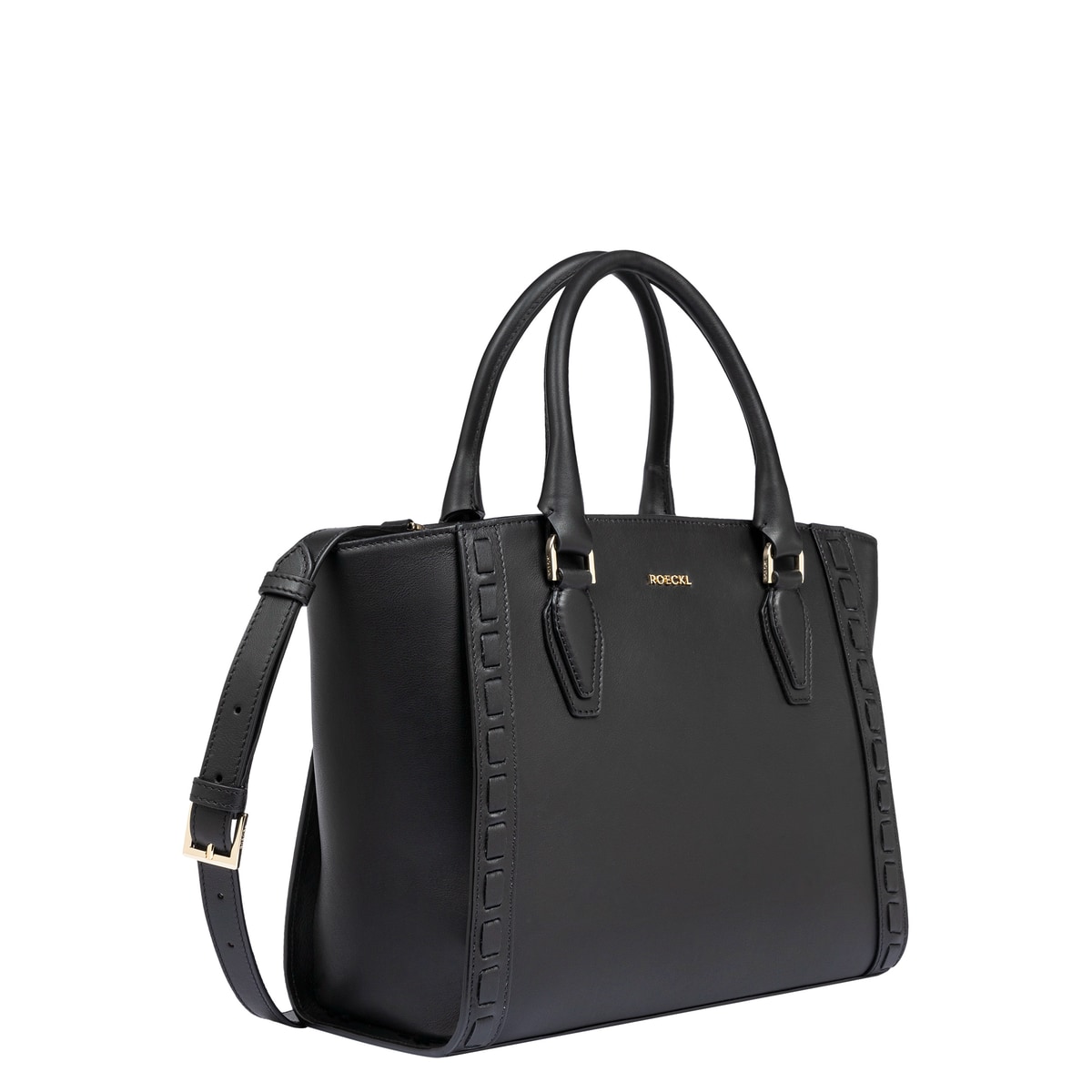 Mathilde crafted medium - black