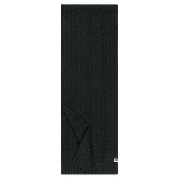 Cashmere Twist Schal 30x180  - black