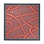 Graphic and Stripes 140x140 140x140 - navy/red