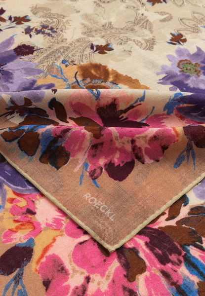 Blooming Harmony 100x100 - multi taupe