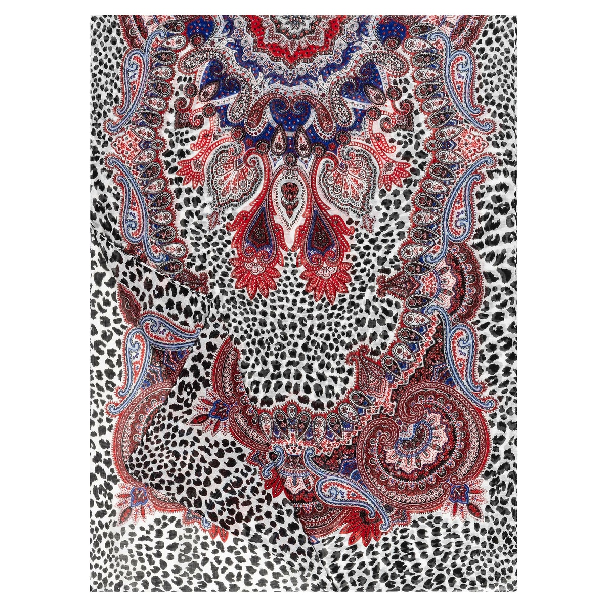 Wild Summer 70x180 - black/red