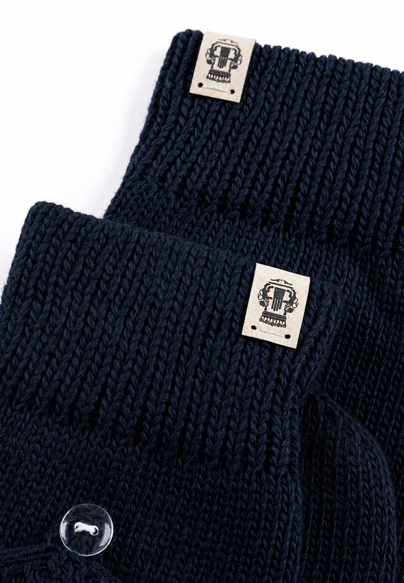 Essentials Kapuzenhandschuhe Basic - navy