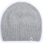 Merino Tweed Mütze  - light grey