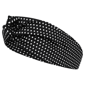 Hairband Dots - black