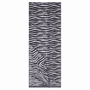 Animal Stripes Schal 35x170 - black/creme