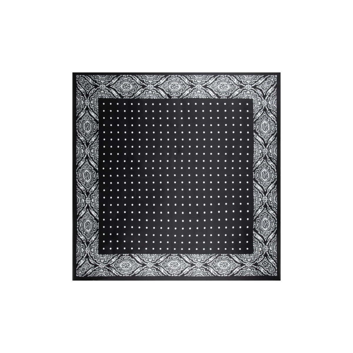 Doris 65x65 - black/white