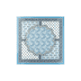 Doreen 65x65  - ice/grey