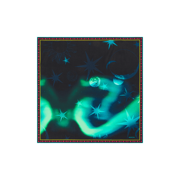 Night Sky 53x53 - multi emerald