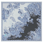 Flower Fusion 130 x 130 - black/taupe