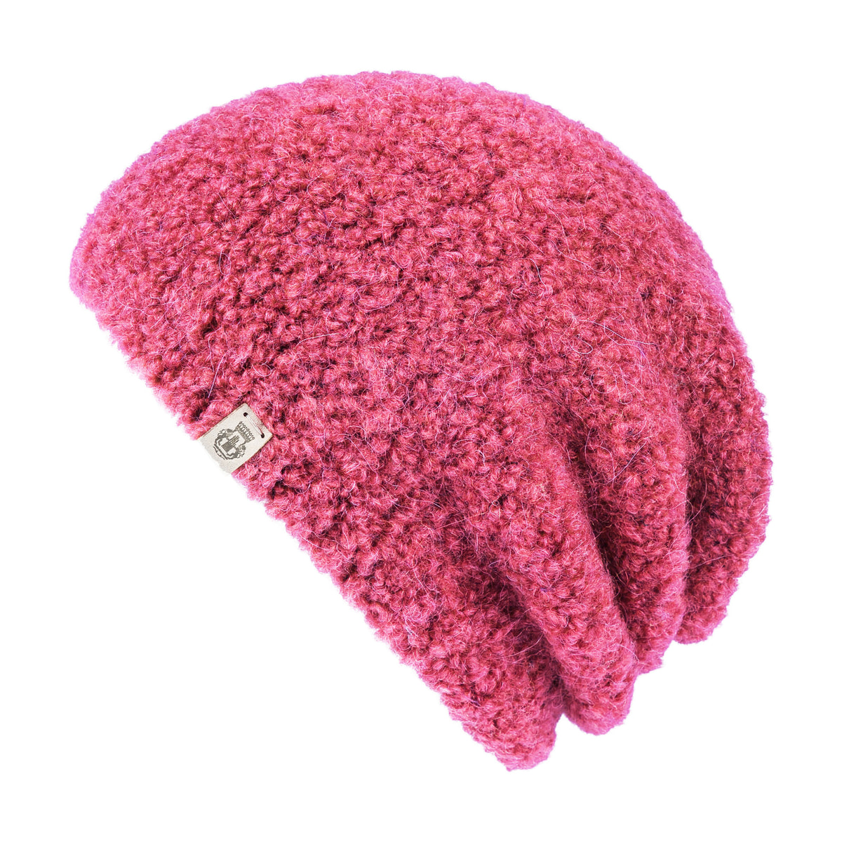 Snowflake Boucle Muetze - hibiscus
