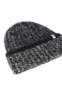Mouliné Stripes Mütze  - multi grey