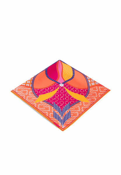 Flower Mandala 53x53 - multi flamingo