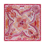 Vibrant Paisley 90x90  - multi cherry