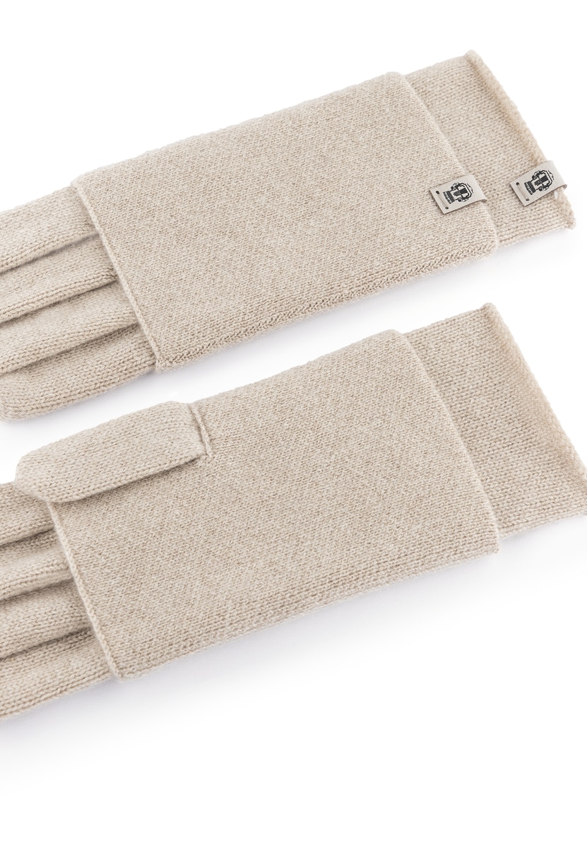 Winter Dream Handschuhe mit Stulpe - cashmere