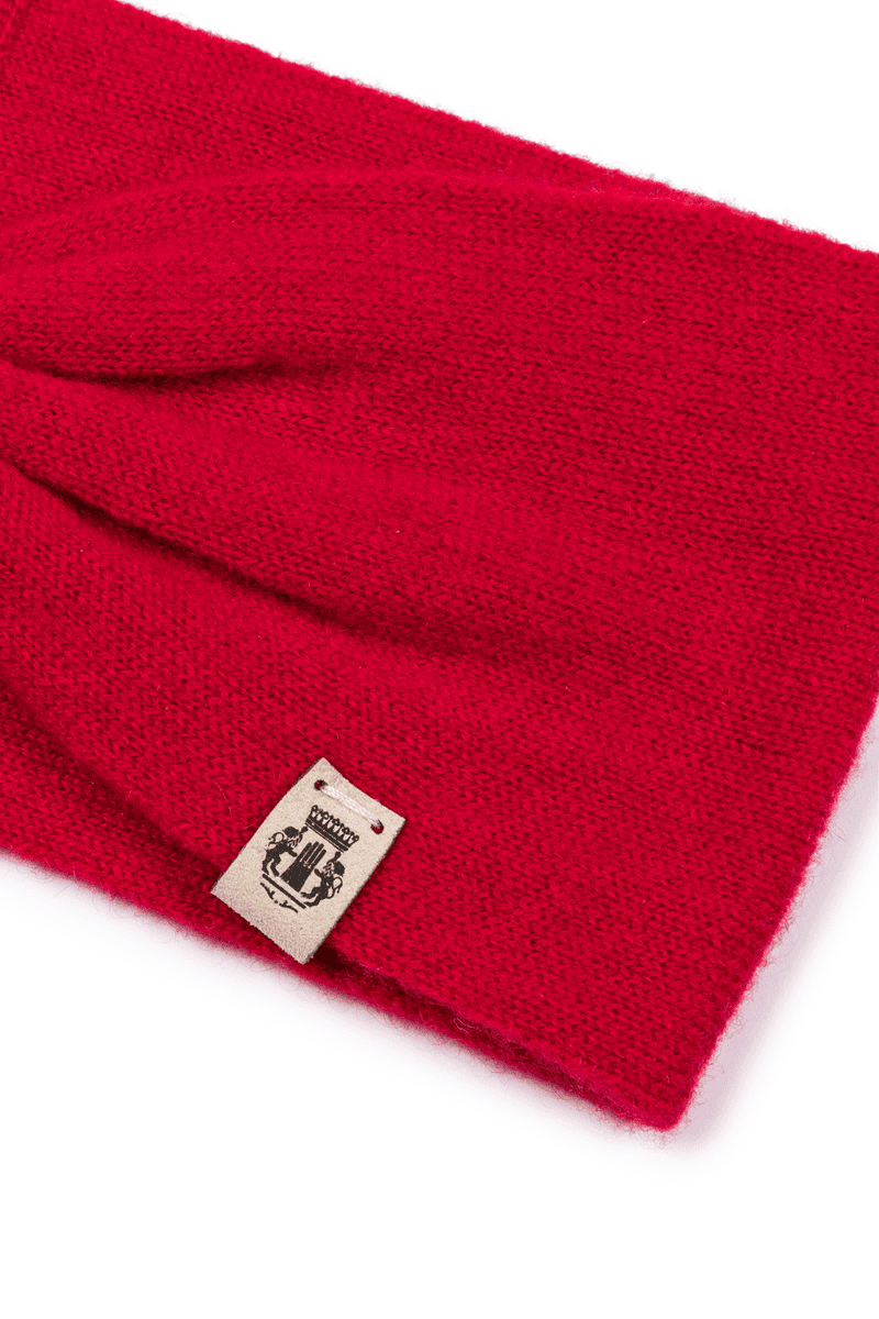 Pure Cashmere Stirnband - classic red