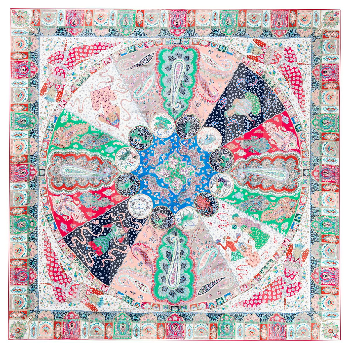 Persisches Horoskop 140x140 - multi pink