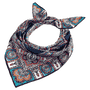 Timeless Paisley 70x70  - multi navy