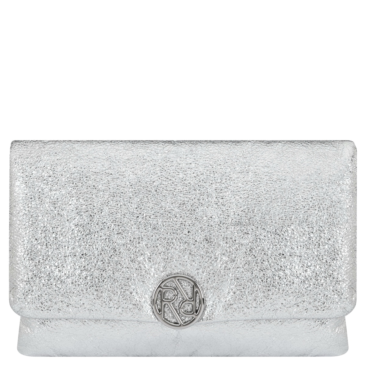 Soho Clutch Metallic small - silver