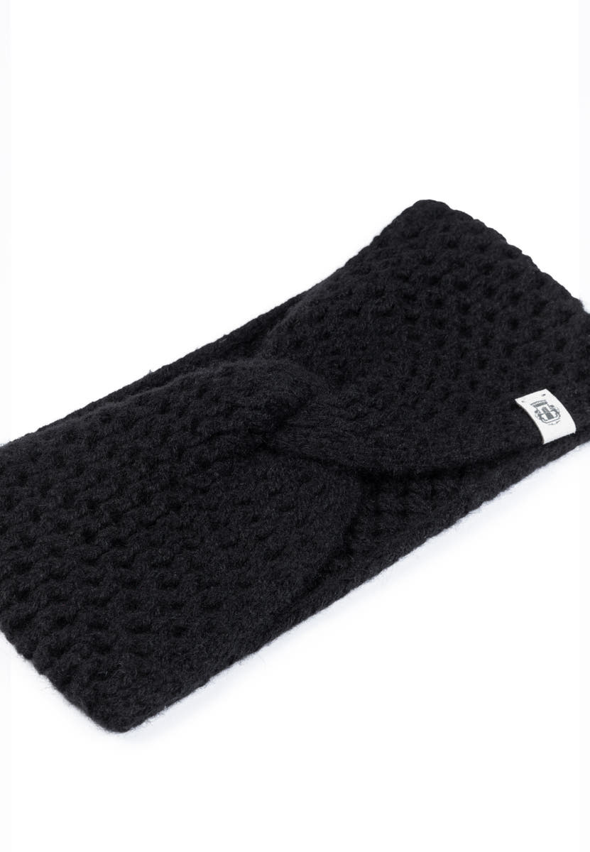 Cozy Stirnband  - black