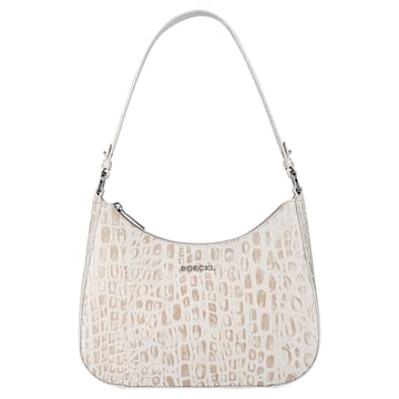 Cleo small Croco silver - desert
