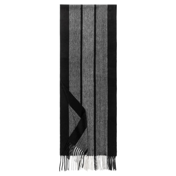 Wide Stripes 30x164  - black/grey