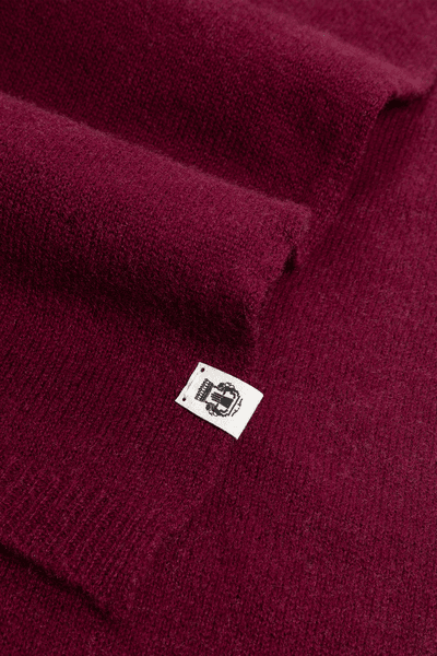 Pure Cashmere Plaid 60x190 - burgundy