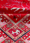 Lucky Elephant 53x53  - multi red