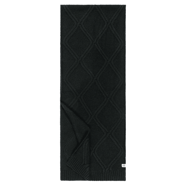 Frozen Winter Schal 35x180 - black