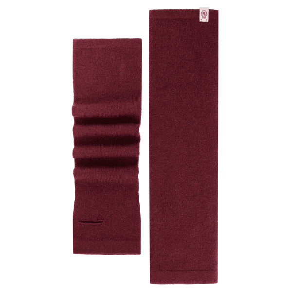 Pure Cashmere Stulpe - wine