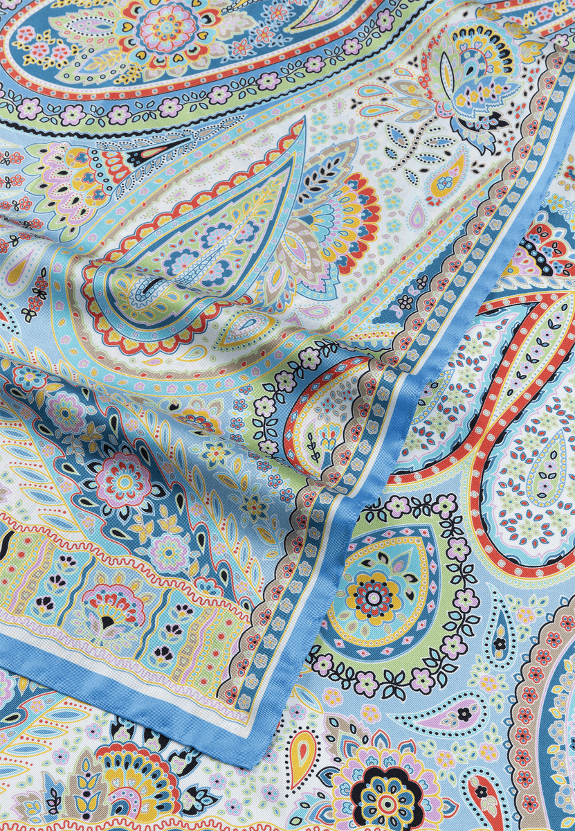 Paisley Festival 45x180 - multi bleu