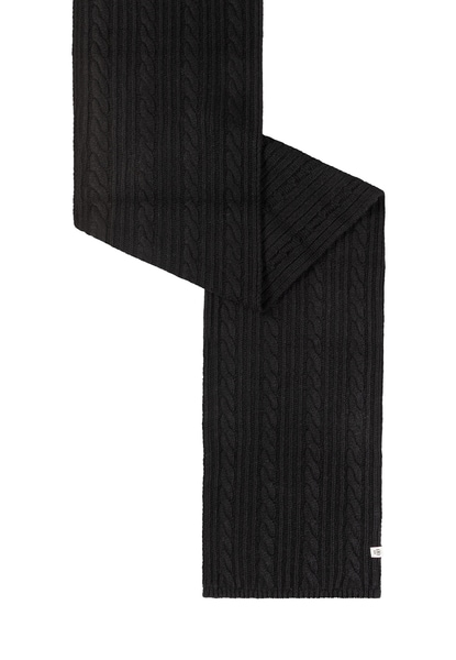 Set 5 Braided Womans Scarf ST3-A2 - black
