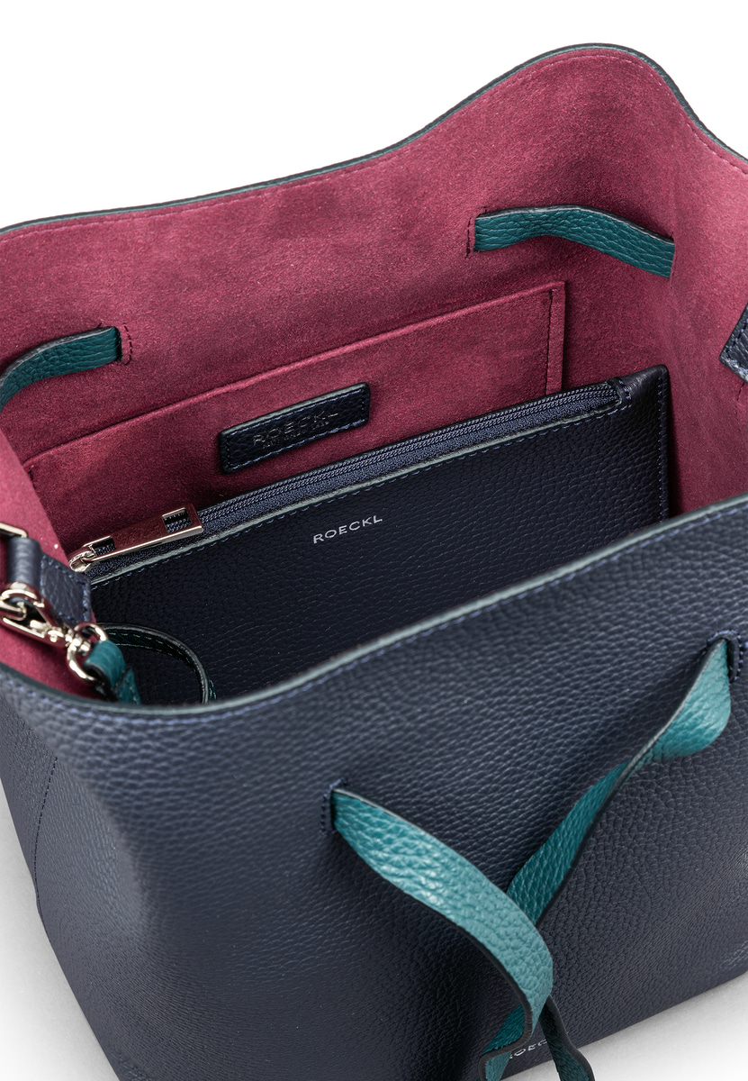 Frida medium - navy/emerald