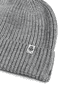 Pure Merino Umschlagmuetze - flanell